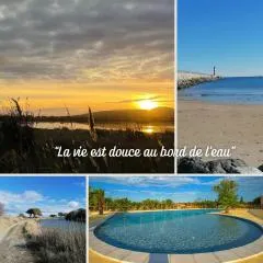 Entre Mer et Roseaux - Piscine - Proche centre et mer - Petfriendly