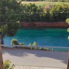 The house next to the canal !