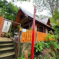 Jungle house at Yanui beach in Rawai