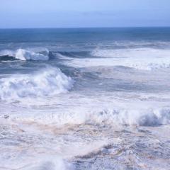 White Swell By Sítio da Nazaré