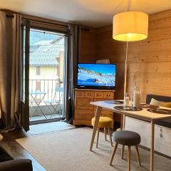 Le 41 du Lyret - Appartement type studio pour deux avec vue sur les Aiguilles dans Chamonix Centre