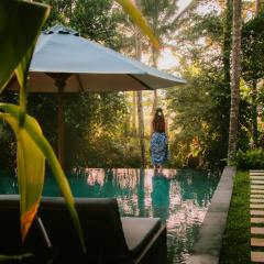 Ubud - Villa Green Pearl vue sur jungle