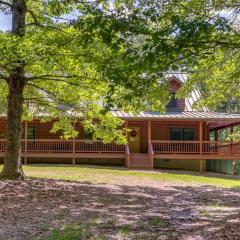 Rogers Cabin on 17 Acres with Wraparound Deck!
