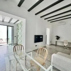 Piso con patio,mascotas aptas
