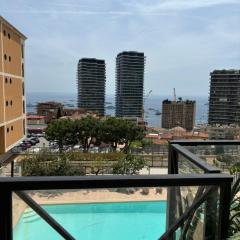 Monte-Carlo confortable apartment air-conditioned, beach 8 mn by foot