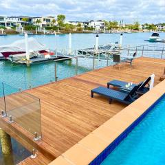 Luxury waterfront holiday home on the Sunshine Coast