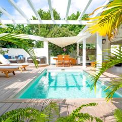 2 bedrooms villa with private pool furnished terrace and wifi at Saint Barthelemy