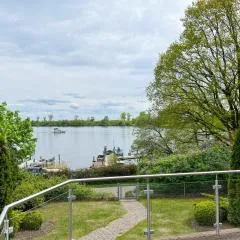 Ferienhaus Seemannsruh Wohnung mit Wasserblick und abgeschlossenem Grundstück