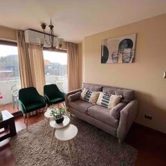 Céntrico depto en Pucón con estacionamiento y wifi