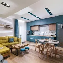 Blue Apartment in the Hill