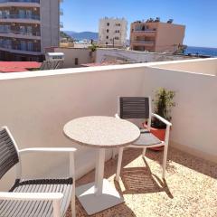 Small apartment (studio) in town with sea view