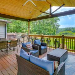 Riverfront Vacation Rental with Hot Tub and Fire Pits!