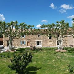 Provencal farm with heated pool in Lamanon near Aix en Provence - 12 people