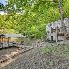 Lakefront Edwards Cabin with Dock - Pets Welcome!