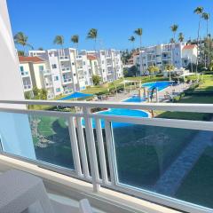 Beauty Sol Tropical pool views apartment close to Bavaro Beach