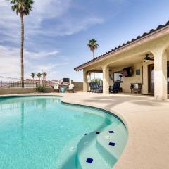 Pool, Grill and Lake Views Lake Havasu City Retreat