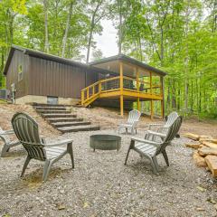 Hocking Hill Cabin with Fire Pit and Grill