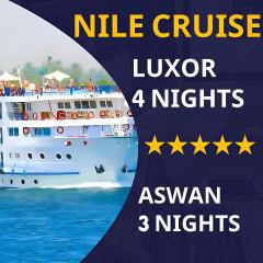 NILE CRUISE NES every monday from LUXOR 4 nights & every friday from ASWAN 3 nights