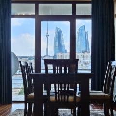 Baku center with nice view