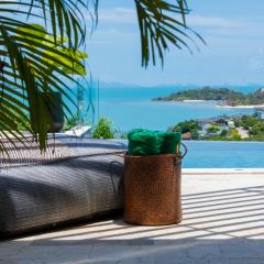BEACHSIDE VILLA - CARPE DIEM - in Plai Laem Soi 7, 3 BED 4 BATH, Amazing SEA and MOUNTAIN VIEWS, only 180m walk to Swimming Beach