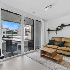 Modern 1-BR Apartment with Balcony in Cessange