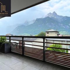 T3 SALLANCHES vue MONTBLANC
