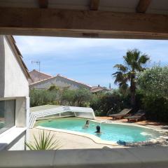 Villa climatisée avec piscine privée proche des plages ménage inclus Wifi