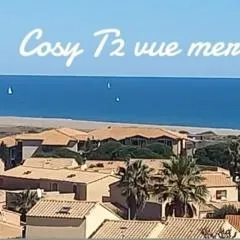 Charmant T2 avec loggia belle vue mer et parking
