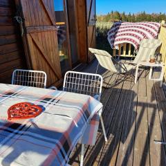 Chalet en bois tout confort