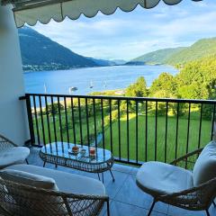 Apartment am Ossiacher See mit See Blick