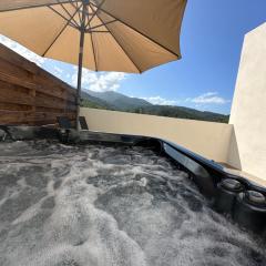 Bergerie avec spa vue montagne