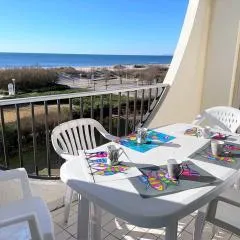 Appartement 1 chambre en bord de mer, 34m² d’extérieurs, parking privé, La Grande Motte - FR-1-790-22