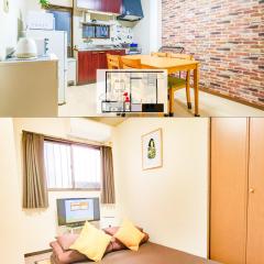1 Tatami Bedroom! Direct KIX & Namba & Umeda access! DoumoTengachaya DT01