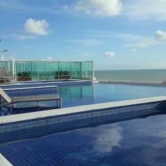 Flat praia Bessa conforto localização e seguro