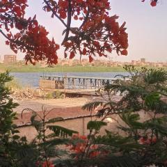 Quiet house on the Nile River