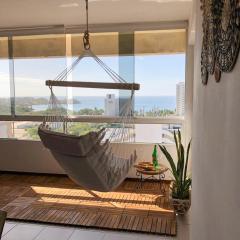 Boho Apartment with Ocean View Costa Azul