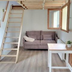 Maisonnette en duplex - jardin