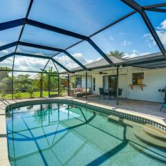 Screened Porch and Heated Pool Cape Coral Home