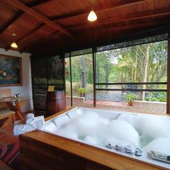 Chalé de montaña con Jacuzzi