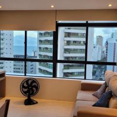 Apartamento com vista para o Mar e Piscina na cobertura