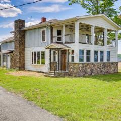 Wellsboro Farmhouse with Balcony, Grill and Fire Pit!