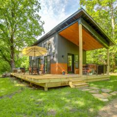 Modern Hersey Tiny Home with Private Hot Tub!