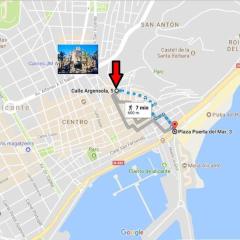 Dúplex en Casco Histórico a 7 min de la Playa