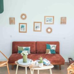 Duplex dans résidence avec piscine