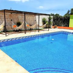 4 bedrooms villa with private pool enclosed garden and wifi at Guillena