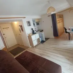 Studio classé 4 personnes face aux Thermes, avec coin nuit