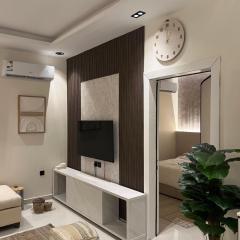 شقة فاخرة غرفة نوم وصالة في الصحافة دخول ذكي N Apartment in Alsahafa with self check in