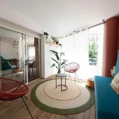 L'élégant - Terrasse et climatisation