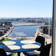 26th Floor Helsinki High Point 1 BDR Apartment with City View