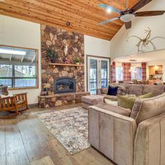 Near Woodland Lake Park Cabin with Serene Deck!